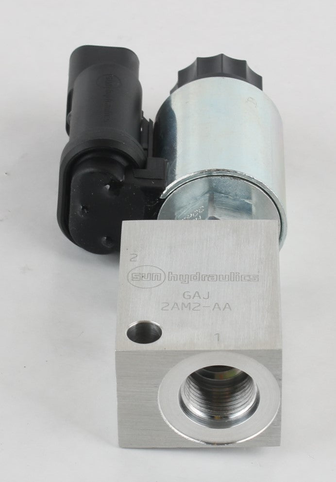 SUN HYDRAULICS - FPCCXDN4A12A-GAJ - HYDRAULIC FLOW CONTROL VALVE ASM W/COIL 12VDC