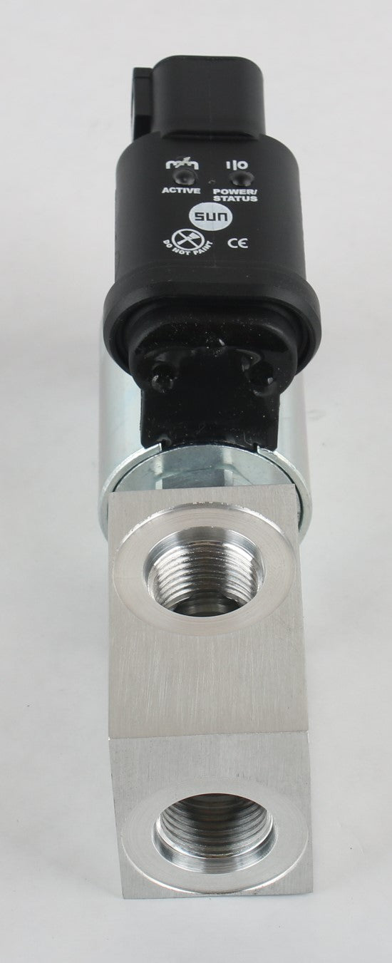 SUN HYDRAULICS - FPCCXDN4A12A-GAJ - HYDRAULIC FLOW CONTROL VALVE ASM W/COIL 12VDC