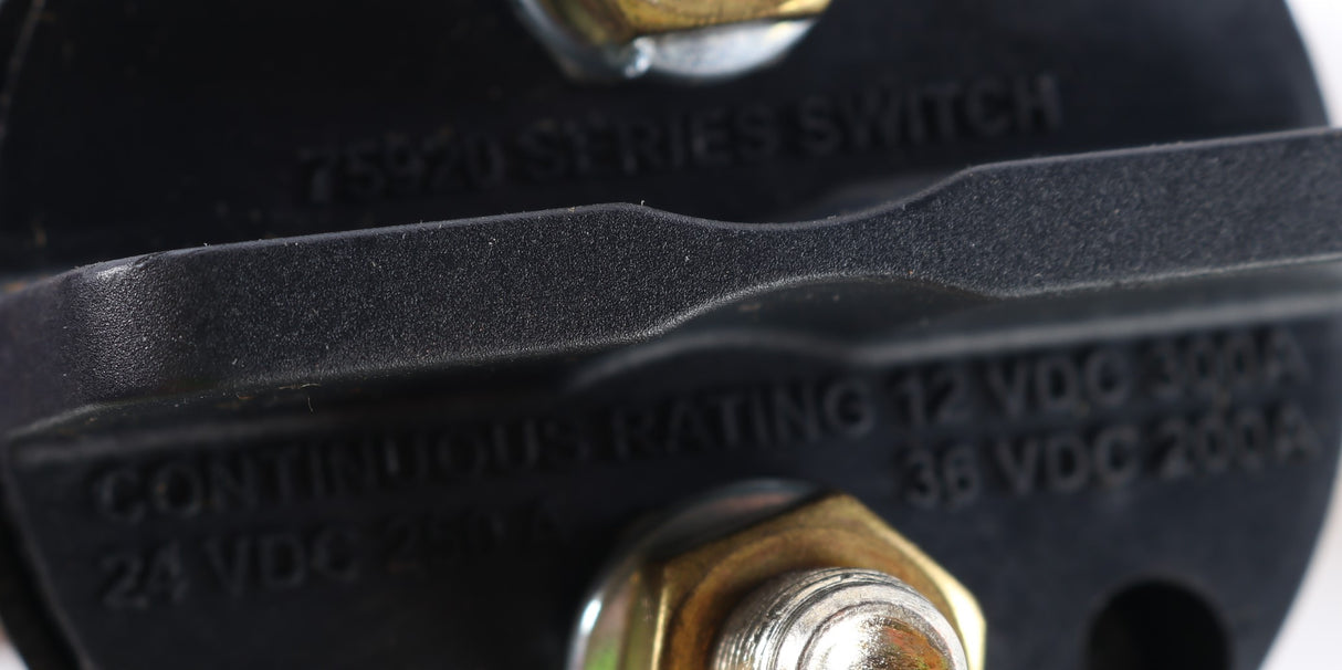 COLE HERSEE - 75920 - SWITCH: BATTERY DISCONNECT