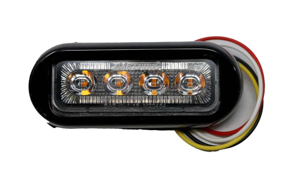 MAXXIMA - M20484YCL - AMBER LIGHT LED WARNING FLASHER 12VDC