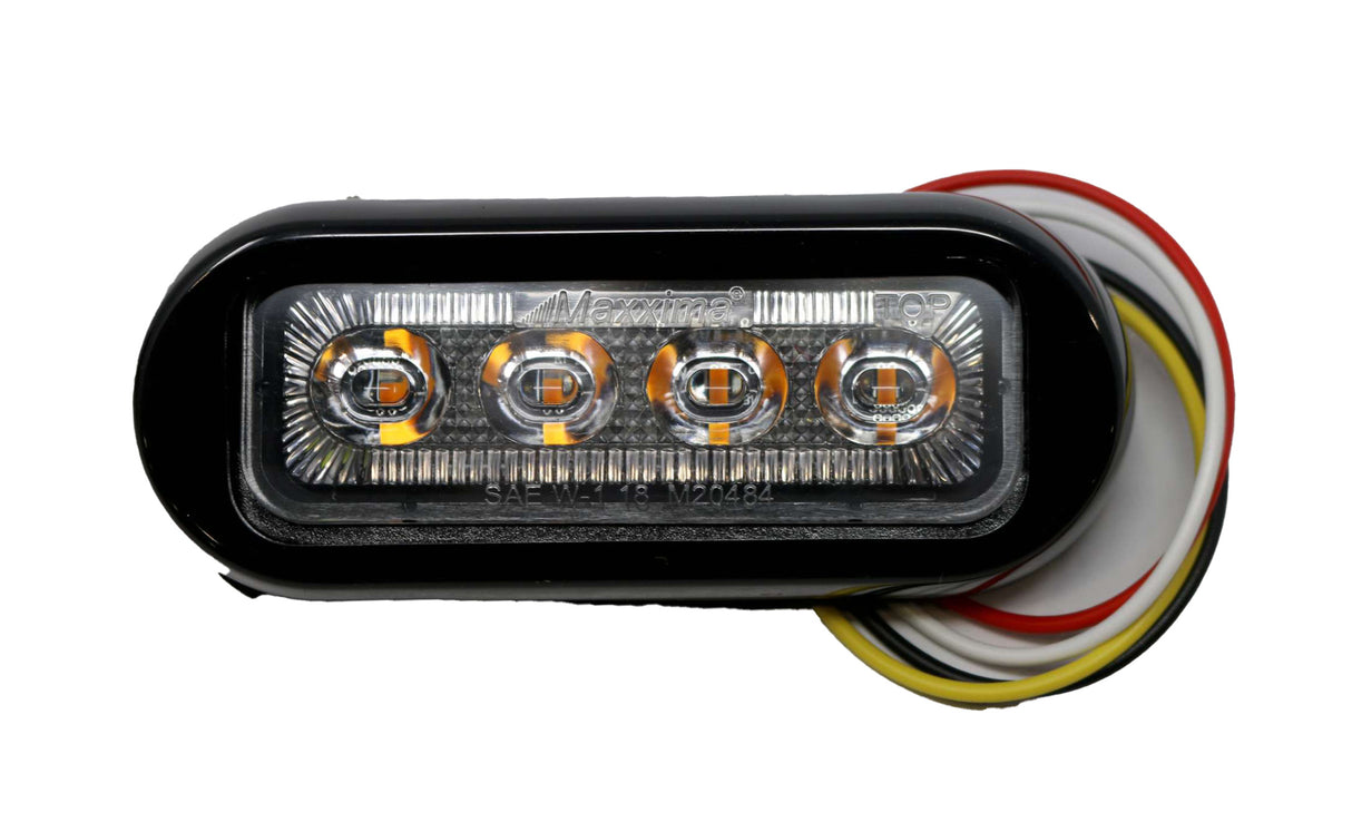 MAXXIMA - M20484YCL - AMBER LIGHT LED WARNING FLASHER 12VDC