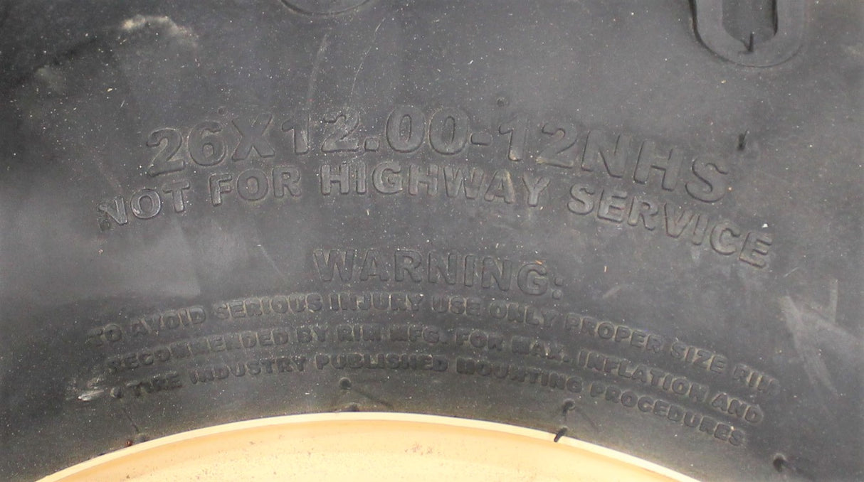 YANMAR - 1A7880-34910 - TIRE KIT REAR R1 R