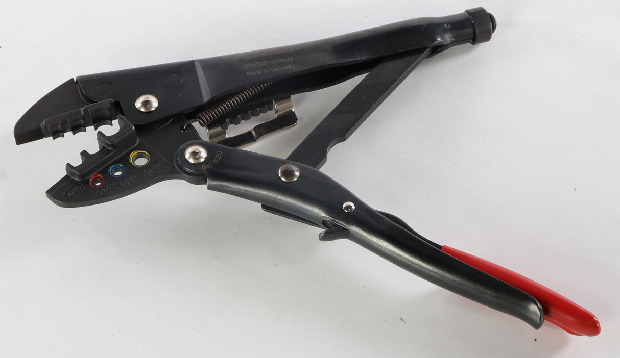 AMP INC - 825508-5 - AMPLIVERSAL CRIMPING TOOL WIRE SIZE RANGE .5-6MM