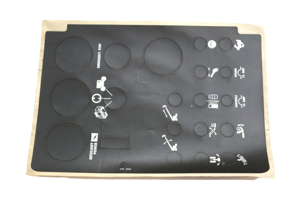 GENIE - 32992GT - DECAL: GROUND CONTROL PANEL