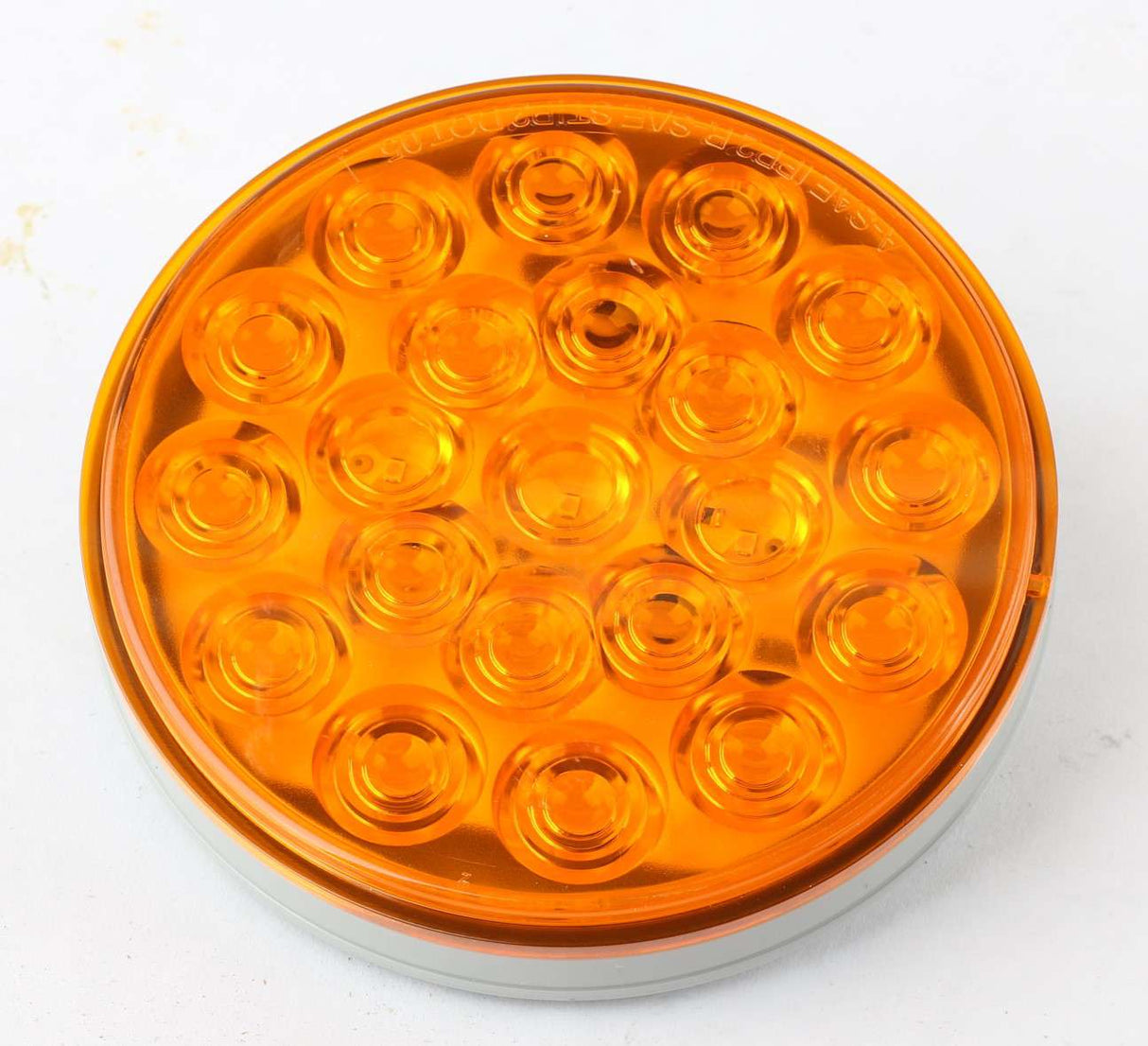 MACK - 1000-STT55AL - TURN LAMP: LED AMBER 4in ROUND
