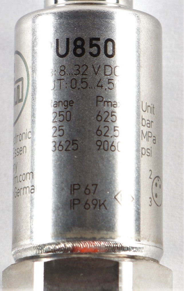 IFM ELECTRONIC - PU8501 - PRESSURE SENSOR 250 BAR