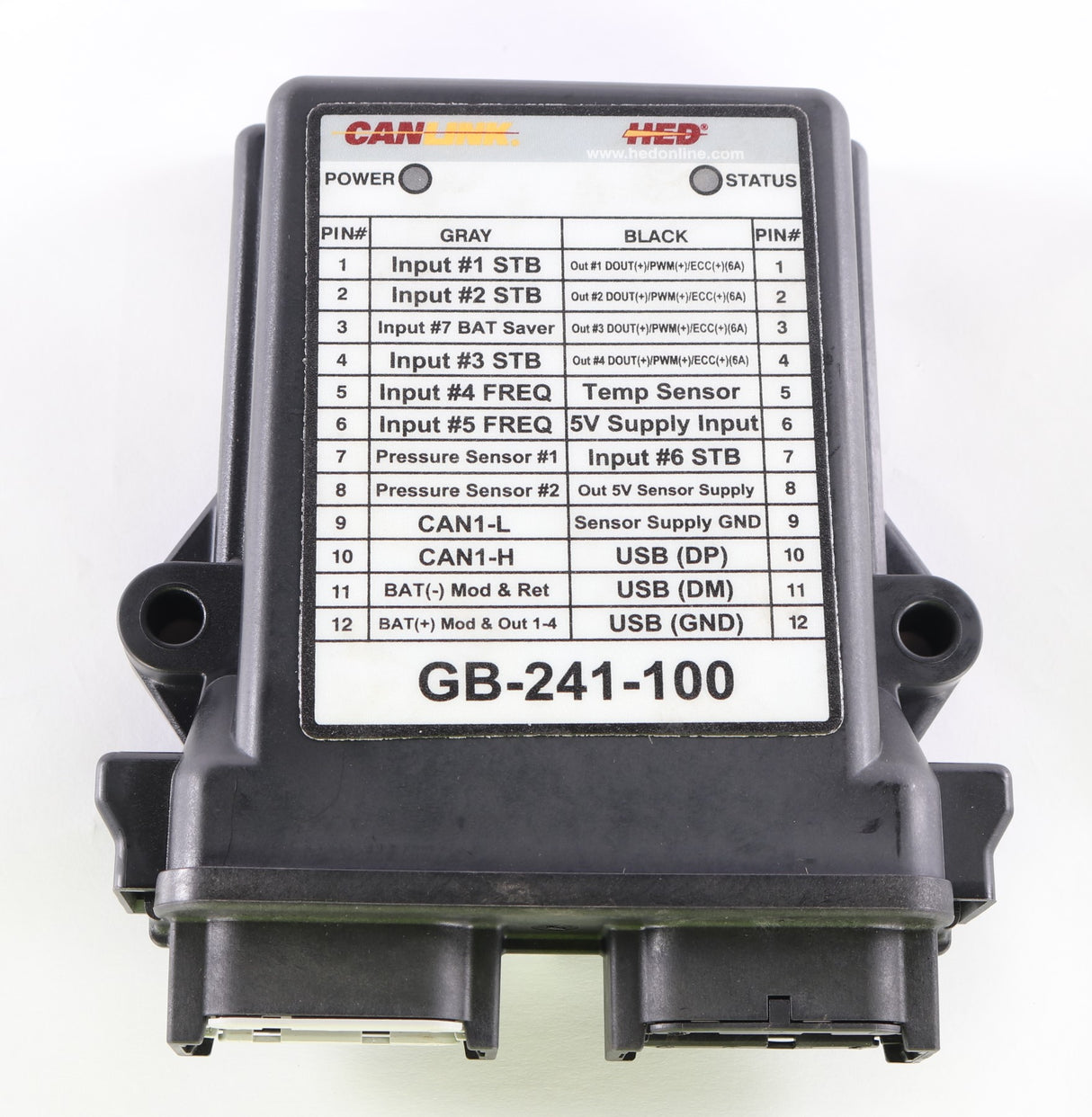 HED - GB-241-100 - LCM-TRACK PRESSURE