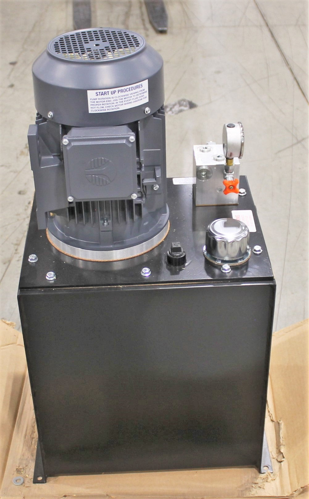 MONARCH - 36ND81 - HYDRAULIC POWER UNIT: 15gal 5HP 230/460V