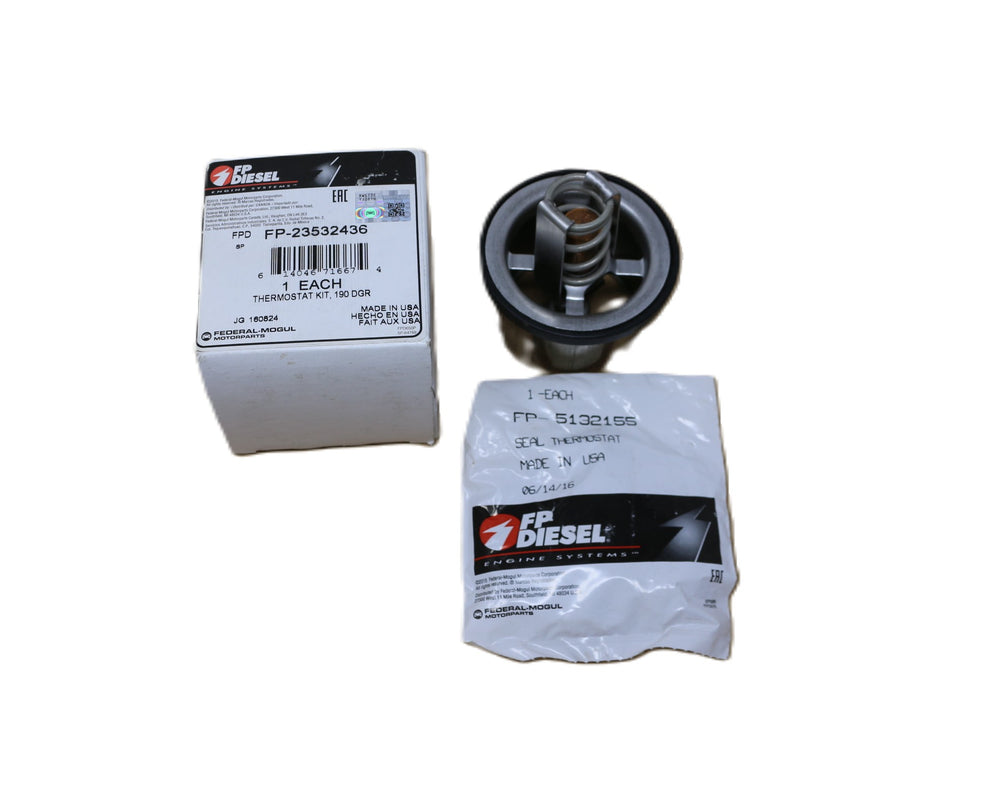 FP DIESEL - FP-23532436 - ENGINE THERMOSTAT KIT 190 DEG F