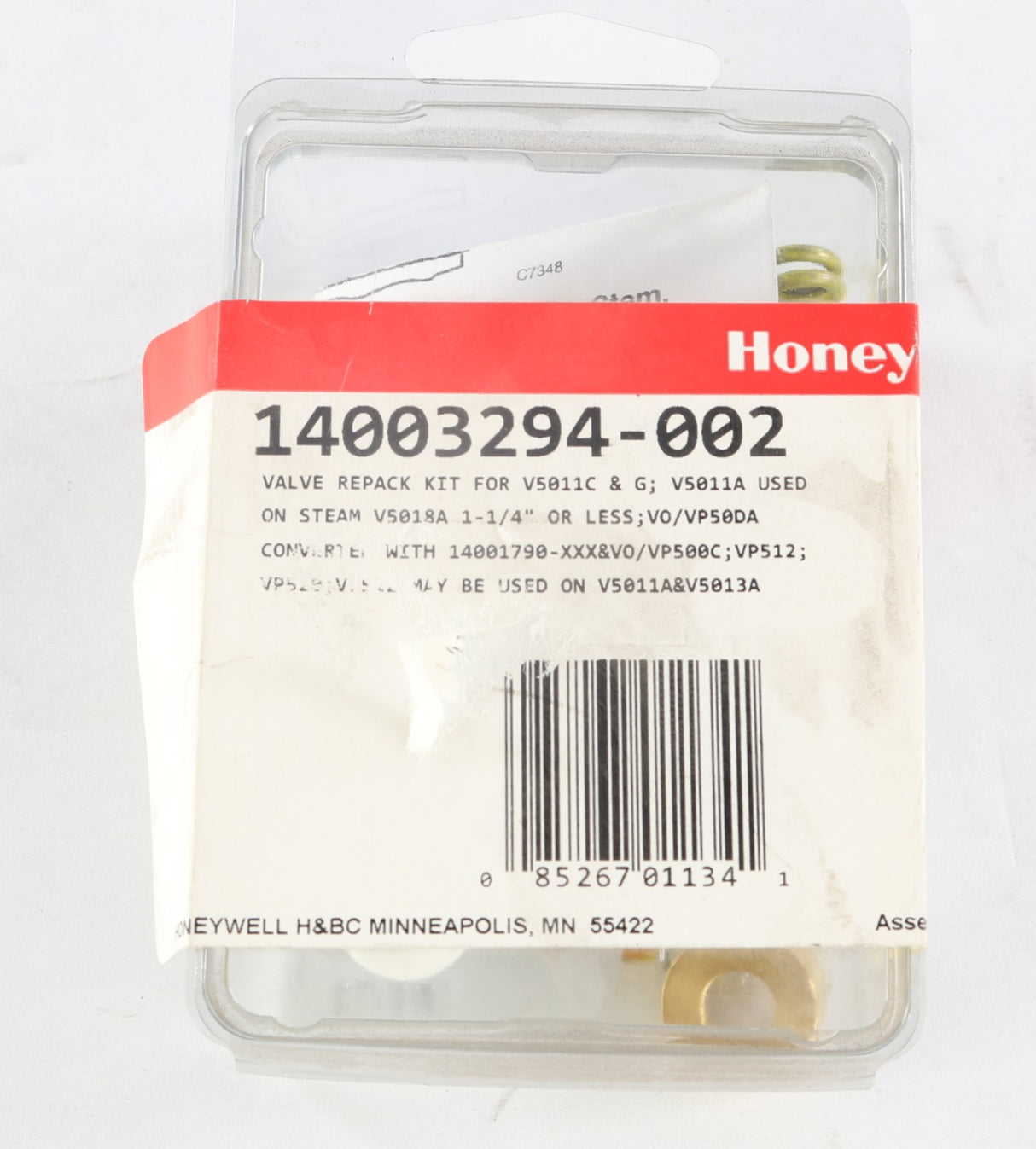 RESIDEO - BRAUKMANN | ADEMCO 1 | HONEYWELL HOME - 14003294-002 - VALVE REPACKING KIT