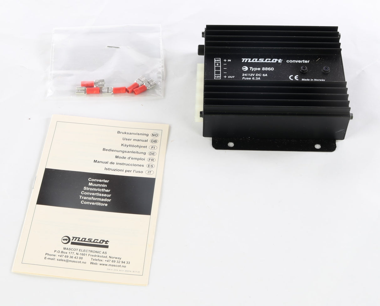 IWS - 8860 - DC VOLTAGE CONVERTER 24V TO 12V 6A