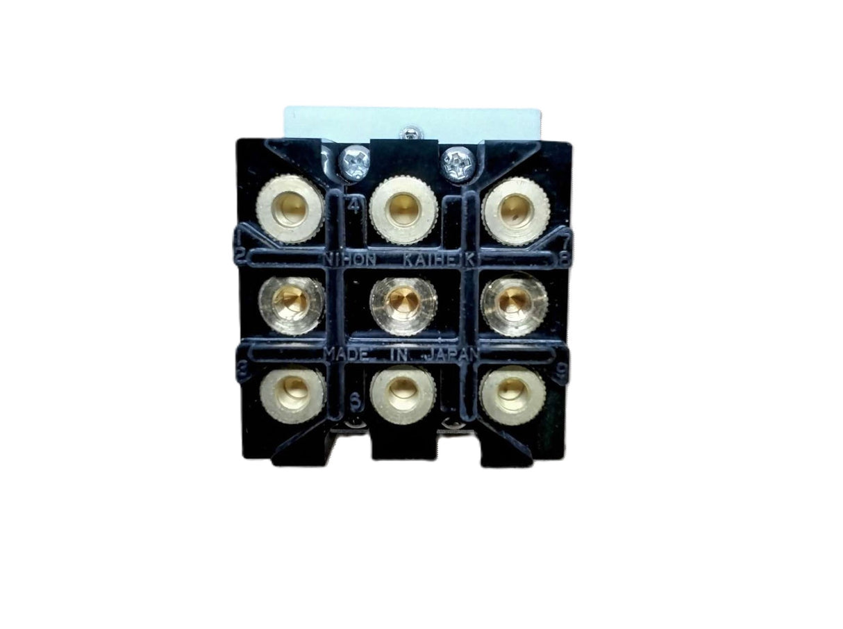 NKK SWITCHES (NIHON KAIHEIKI KOGYO) - SW-3832 - ROCKER SWITCH 3-POLE 2-POS ON-ON