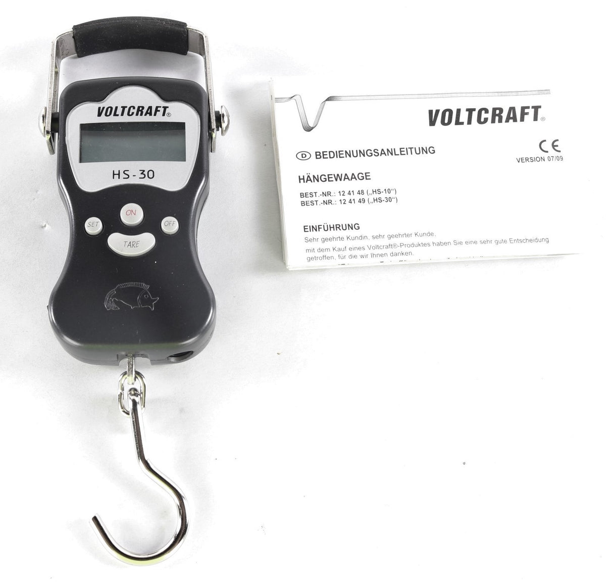 VOLTCRAFT (CONRAD ELECTRONIC) - HS-30 - HANGING SCALE 30kg MAX