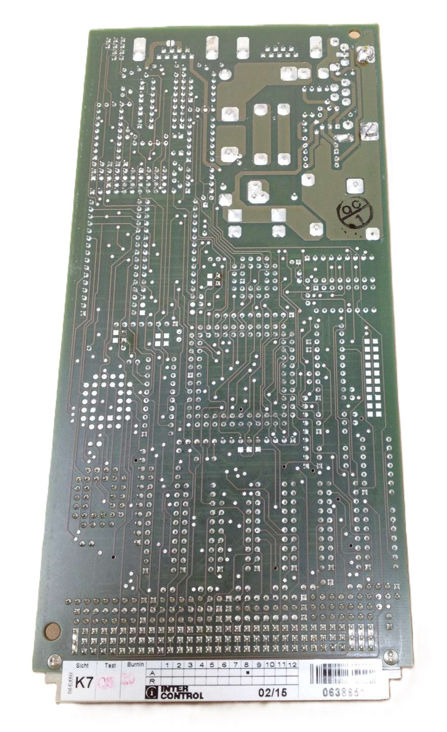 INTER CONTROL (Hermann Köhler Elektrik) - 4885.60.256-A - CIRCUIT CARD: CPU SPARE PART