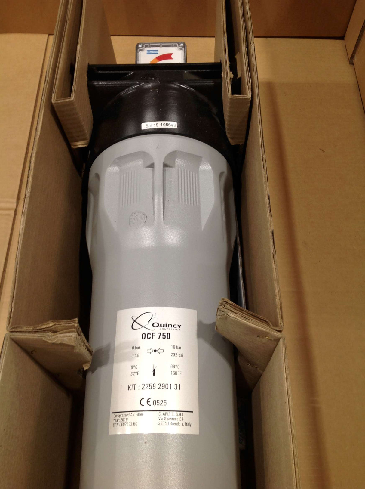ATLAS COPCO - 8102846956 - FILTER QCF 750 (NPT 2 1/2) QU