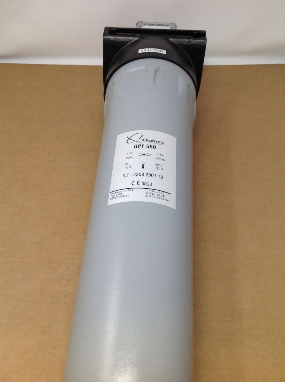ATLAS COPCO - 8102846808 - FILTER ASM QPF 550 (NPT 1-1/2)