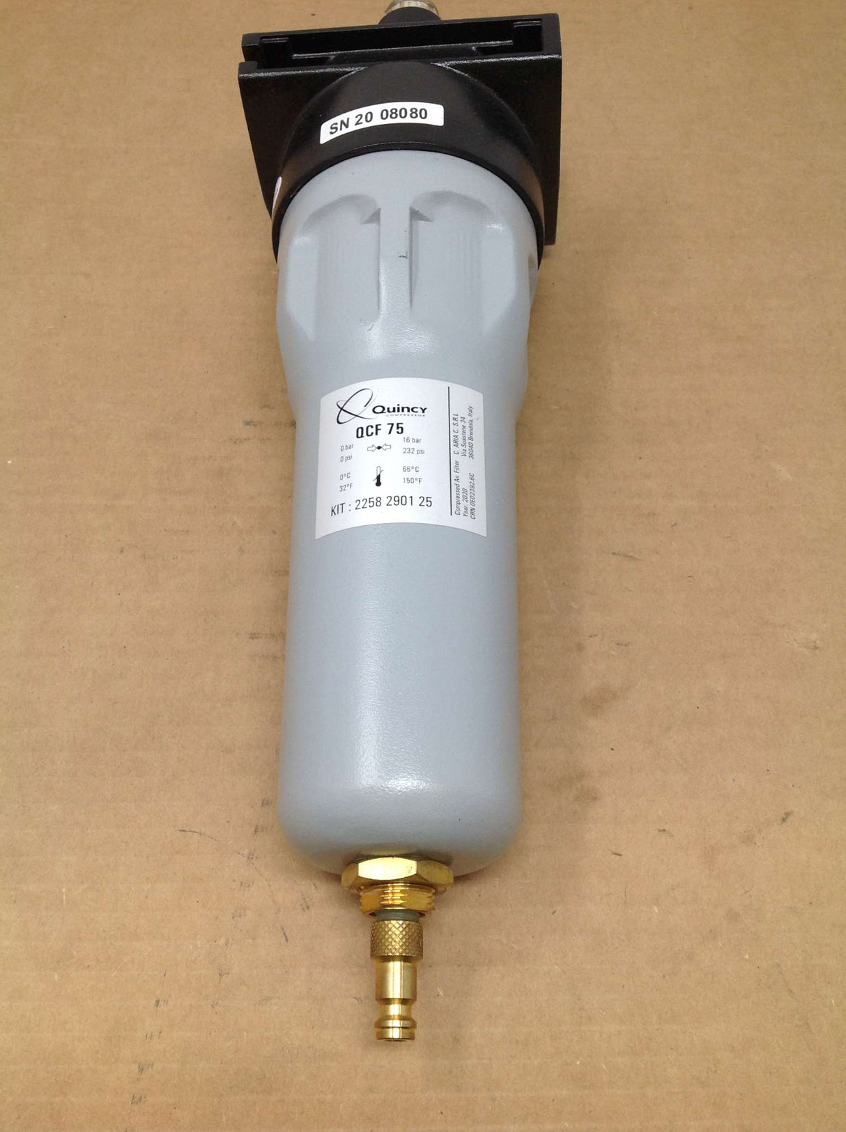ATLAS COPCO - 8102846873 - FILTER QCF 75 (NPT 1/2) QUI