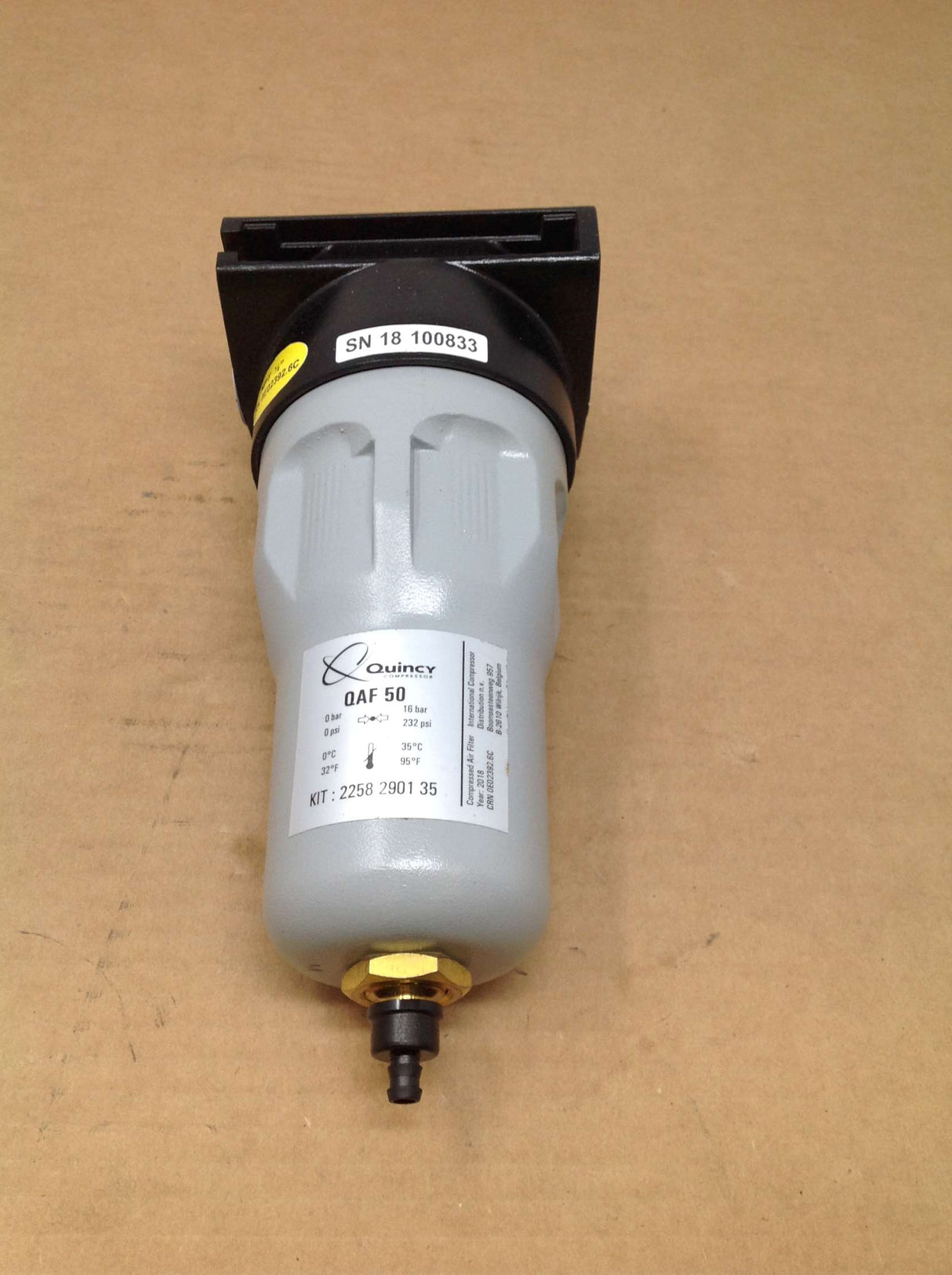 ATLAS COPCO - 8102847129 - FILTER QAF 50 (NPT 1/2) QUI