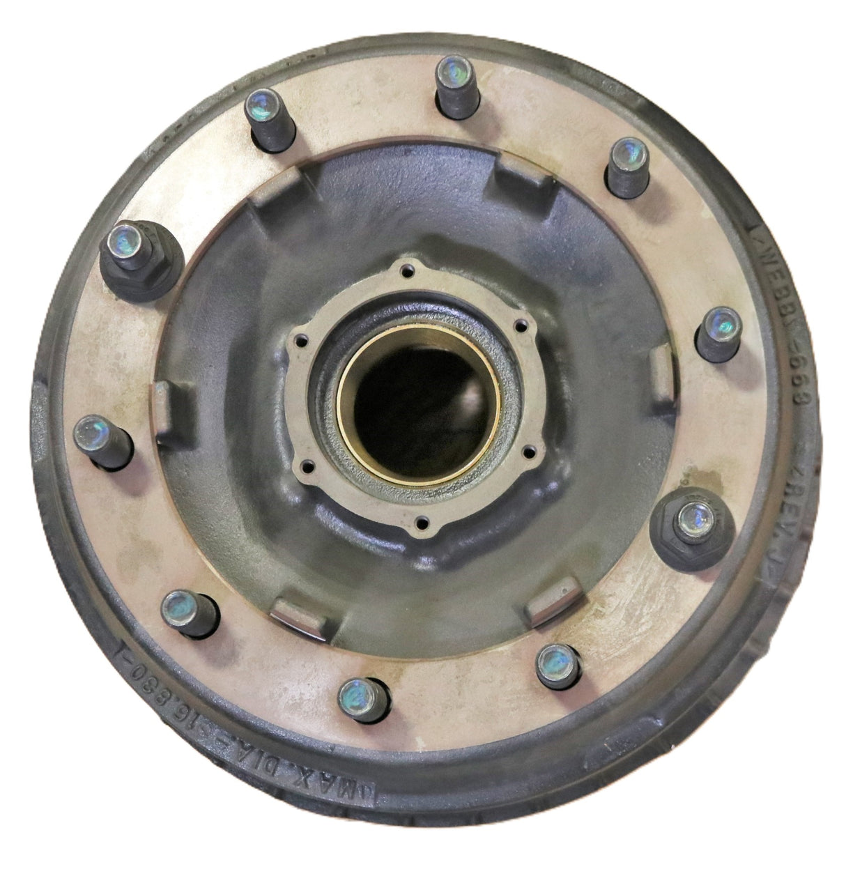 WEBB - 25315KS1 - HUB & DRUM ASM 16.5x6 CI