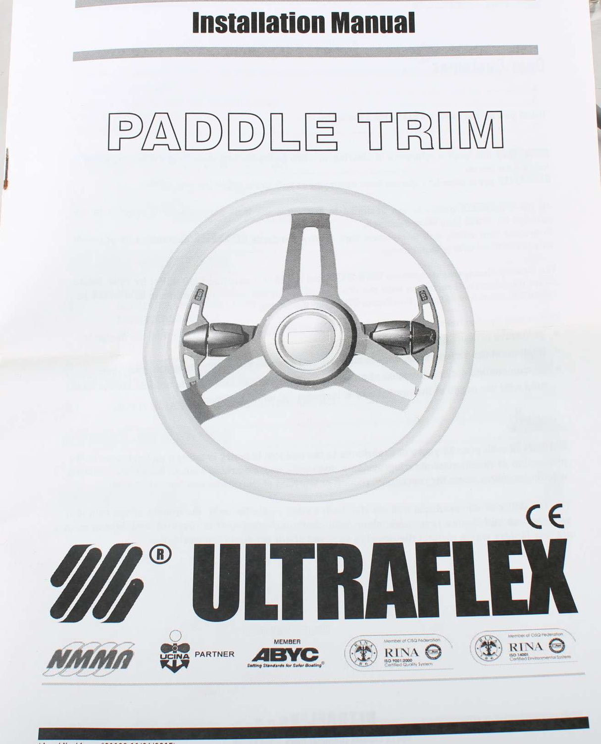 UFLEX - PTS-2 - TWIN PADDLE TRIM SYSTEM