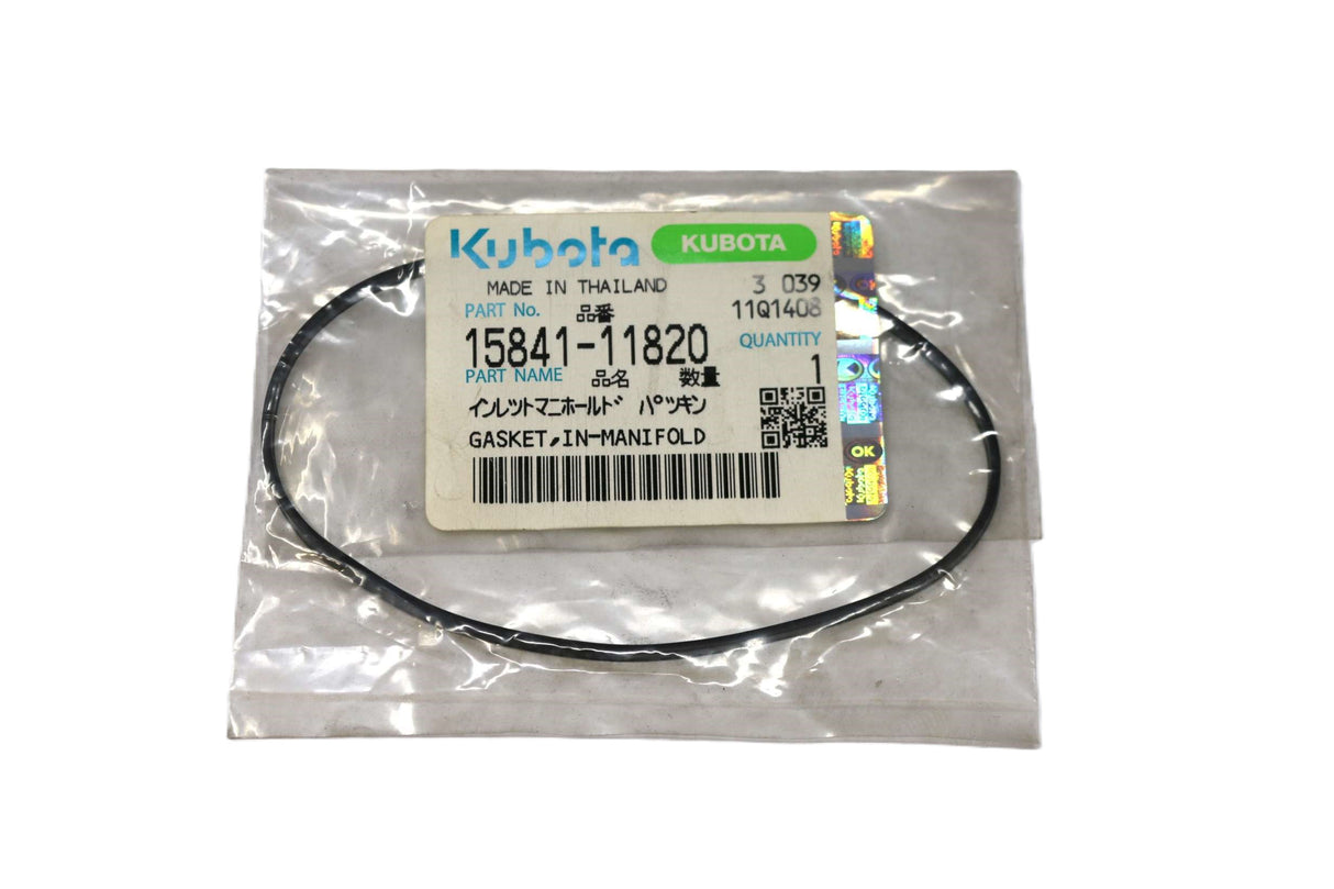 KUBOTA - 15841-11820 - GASKET: INTAKE MANIFOLD