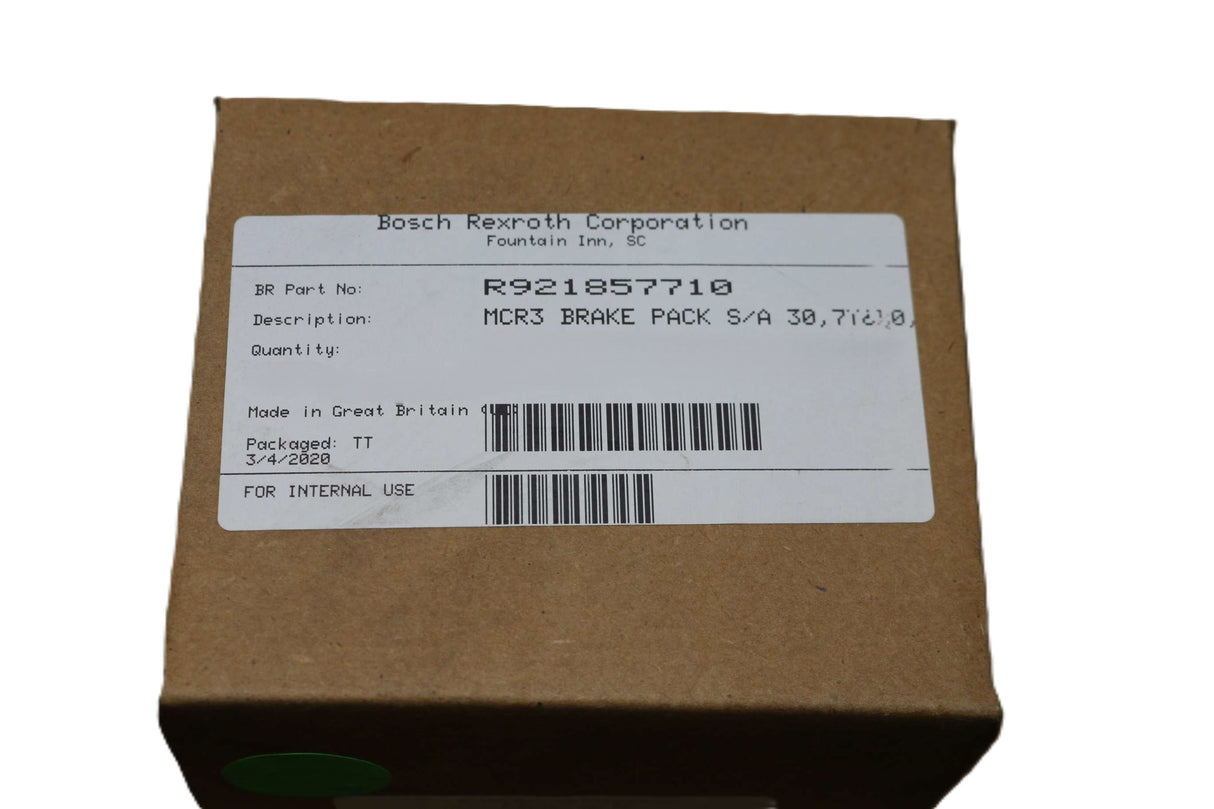 REXROTH - R921857710 - KIT: BRAKE PAD/SHIM