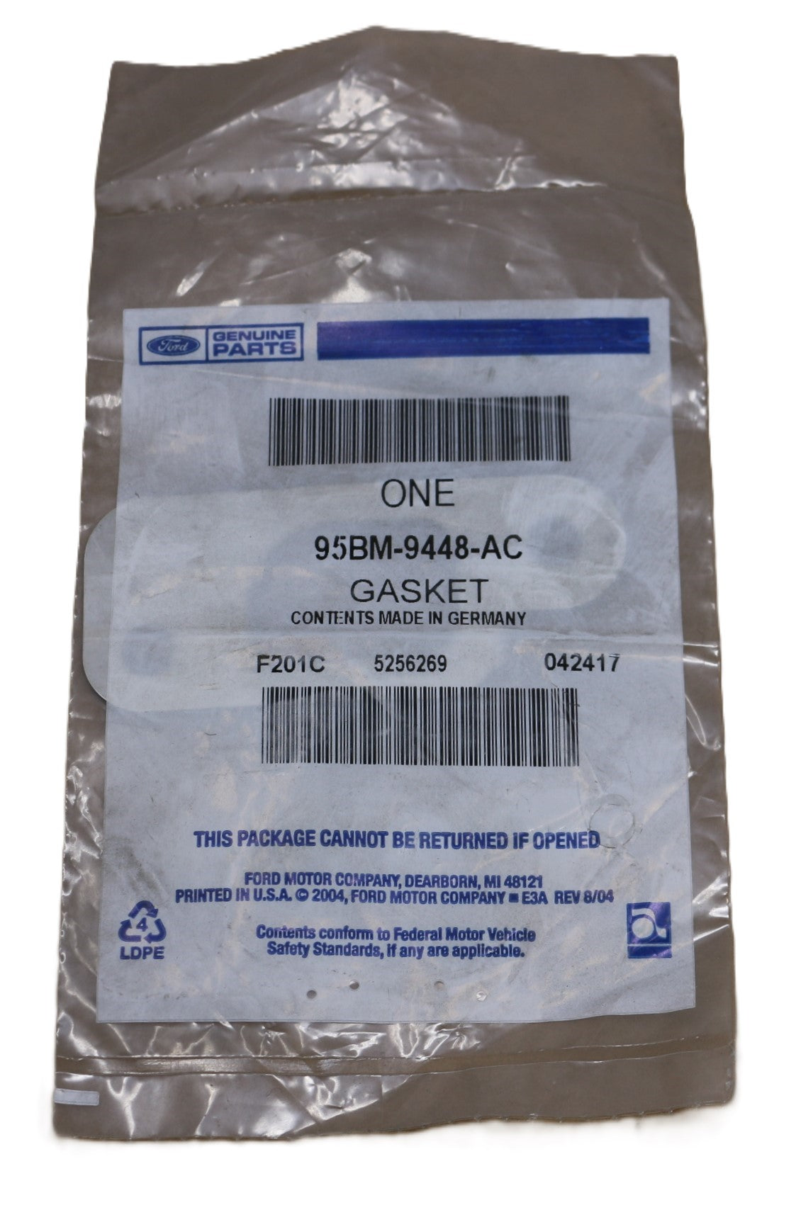 FORD - 95BM-9448-AC - GASKET: EXHAUST MANIFOLD