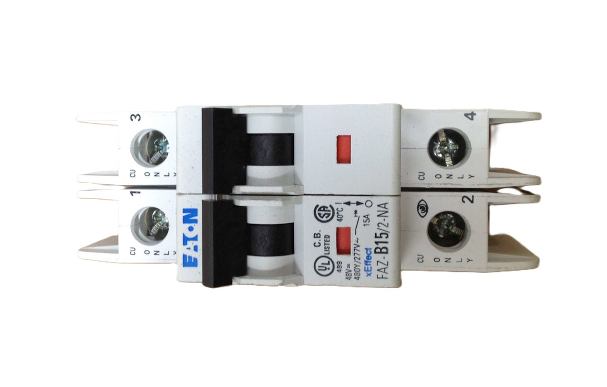 CUTLER HAMMER - FAZ-B15/2-NA - CIRCUIT BREAKER 15A 2P