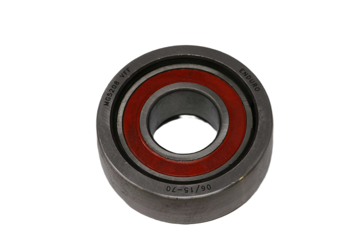 ENDURO INDUSTRIAL BEARINGS - MG5208-VFF - GUIDE ROLLER: 2-ROW ANGULAR CONTACT BALL 103.5mmOD
