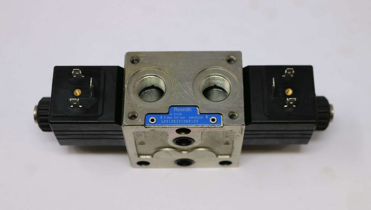 REXROTH - L8010E201OB0100 - SOLENIOD VALVE BLOCK SECTION