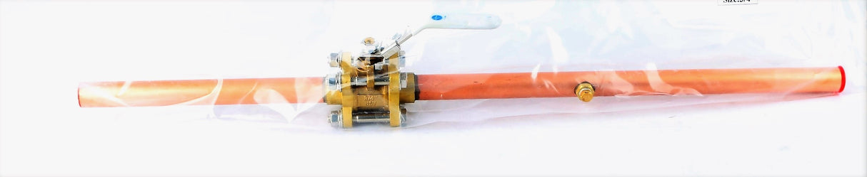 U.S. VALVE LLC - 41075-01 - SINGLE PORT SHUT-OFF VALVE W|LOCKING HANDLE 3|4"