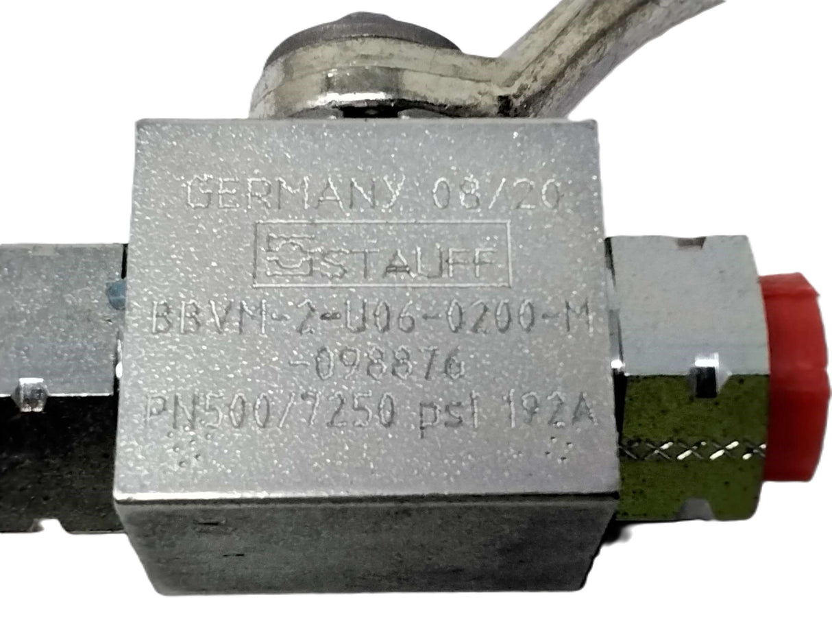 STAUFF - BBVM-2-U06-0200-M-098876 - BALL VALVE