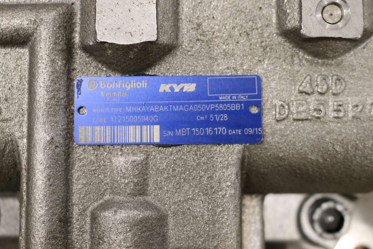 BONFIGLIOLI - 1T215005940G - HYDRAULIC MOTOR: AXIAL PISTON