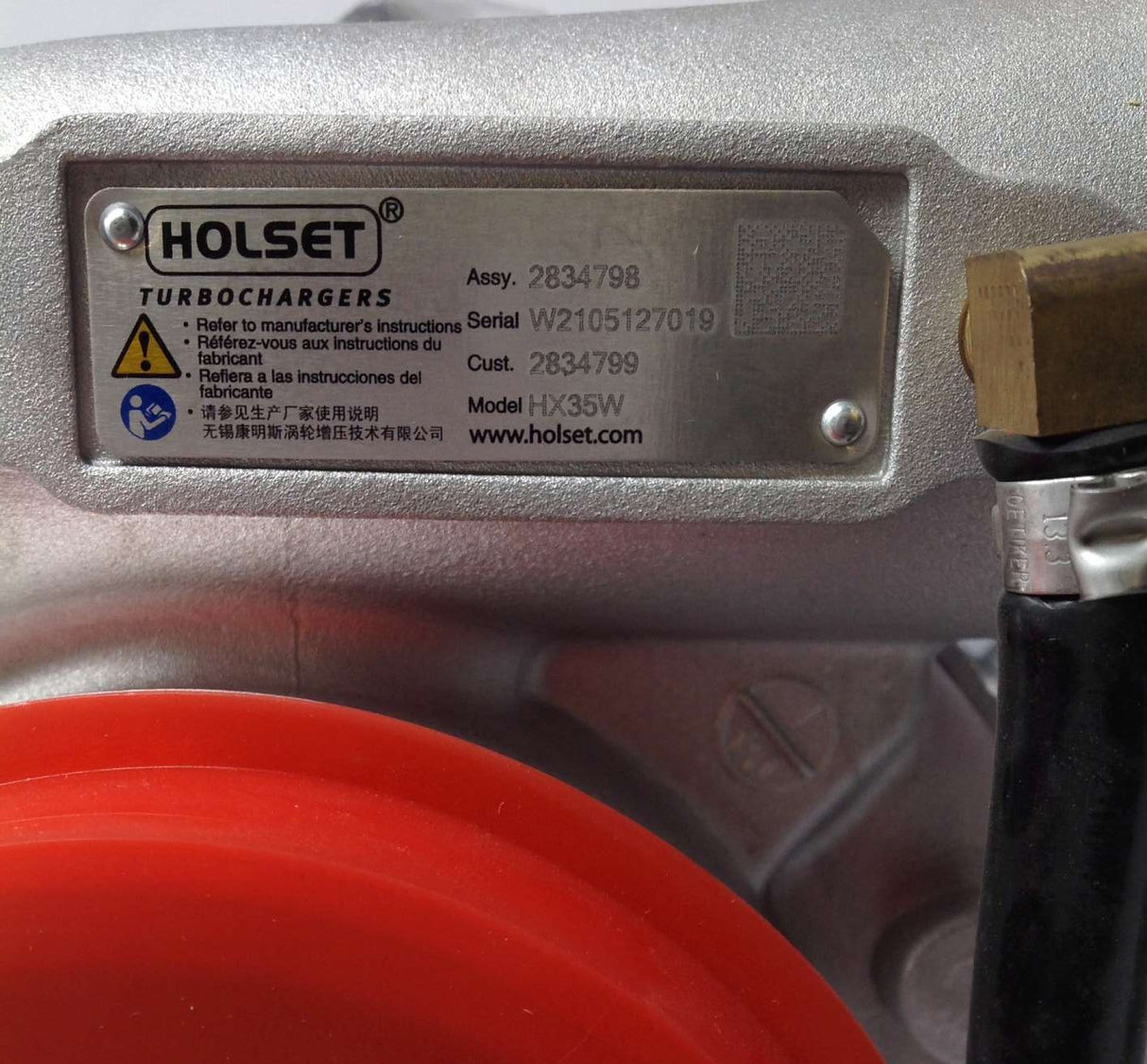 HOLSET - 2834798 - TURBOCHARGER