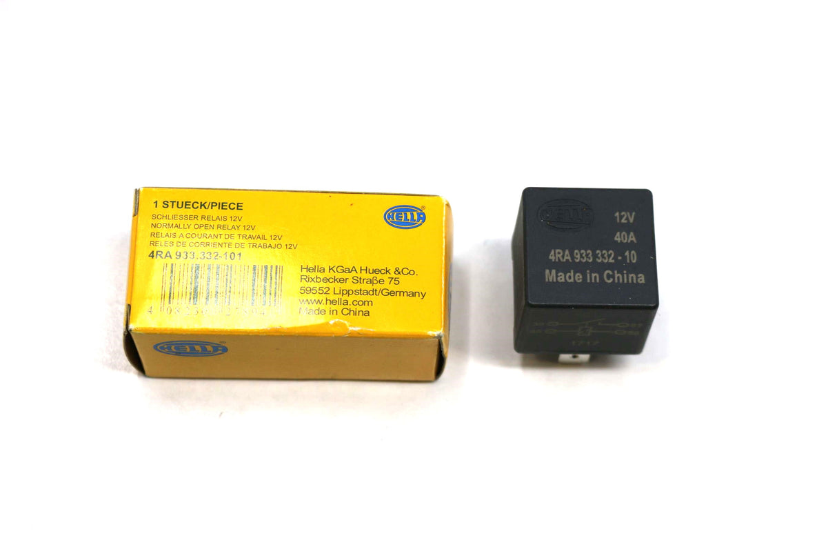 HELLA - 4RA 933.332-101 - RELAY 12V 40A N.O.
