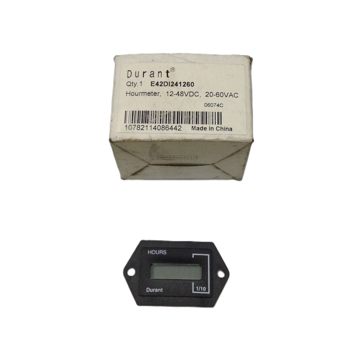 CUTLER HAMMER - E42D1241260 - GAUGE: HOUR METER 4-WIRE