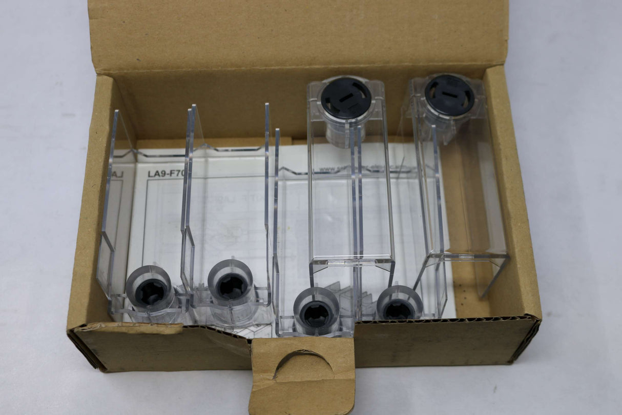 SCHNEIDER ELECTRIC - LA9F702 - LOW-VOLTAGE SWITCH COVER PLASTIC CLEAR