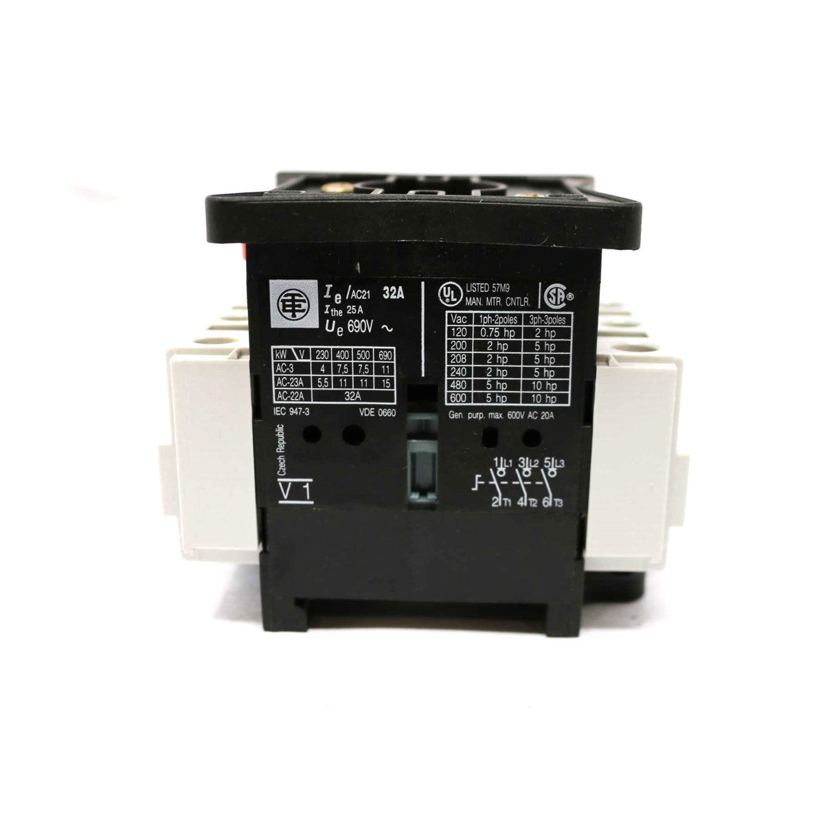 TELEMECANIQUE - V1 - SWITCH BODY 3 POLE 32AMP