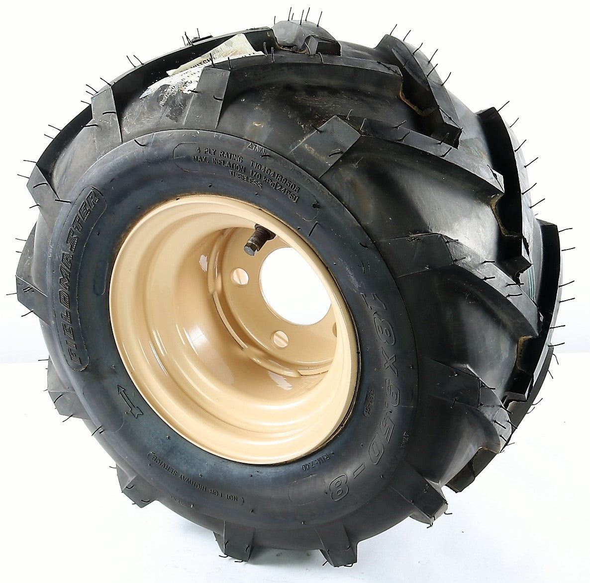 DITCH WITCH - 205-1157 - TIRE & WHEEL 18X9.5-8 POLY FILL FIELD MASTER LH FF
