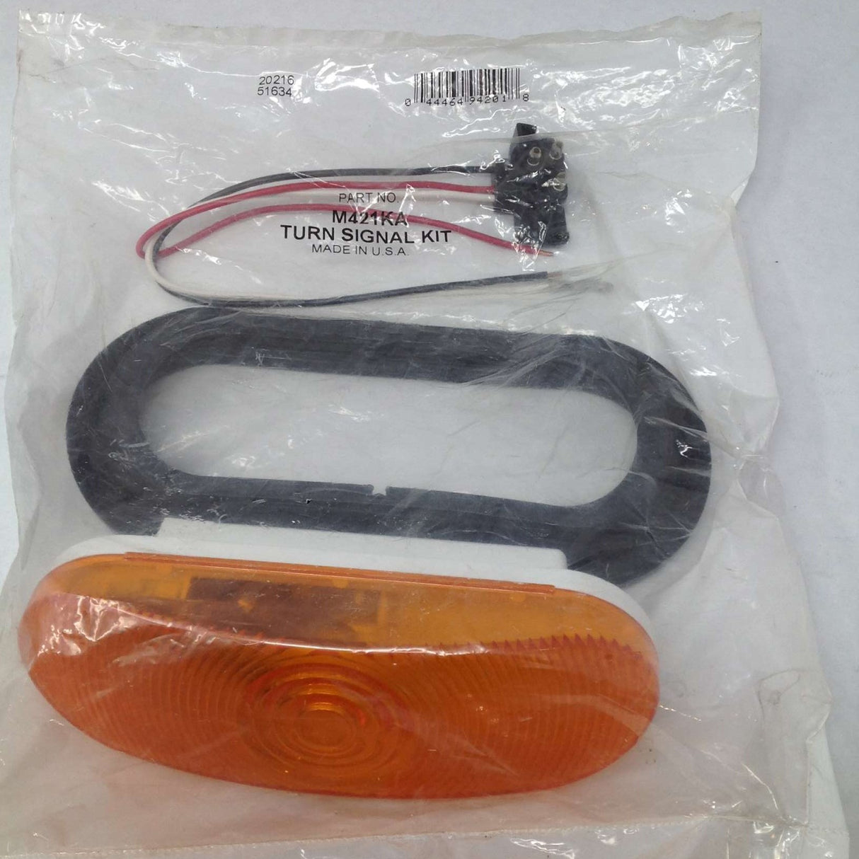 PETERSON MANUFACTURING - M421KA - LIGHT 6-1/2" x 2-1/4" AMBER TURN SIGNAL KIT