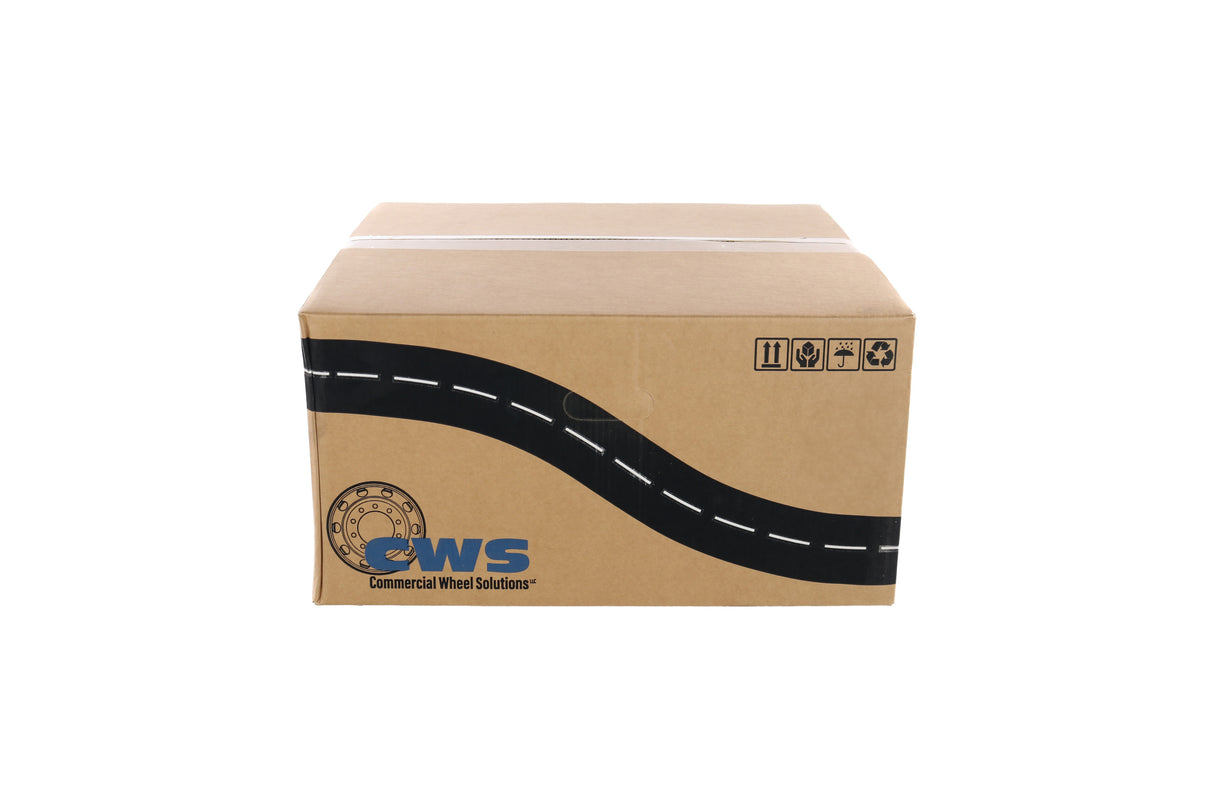 CWS - 220864 - 22.5X8.25 HUB PILOT SATIN BLACK FINISH WHEEL
