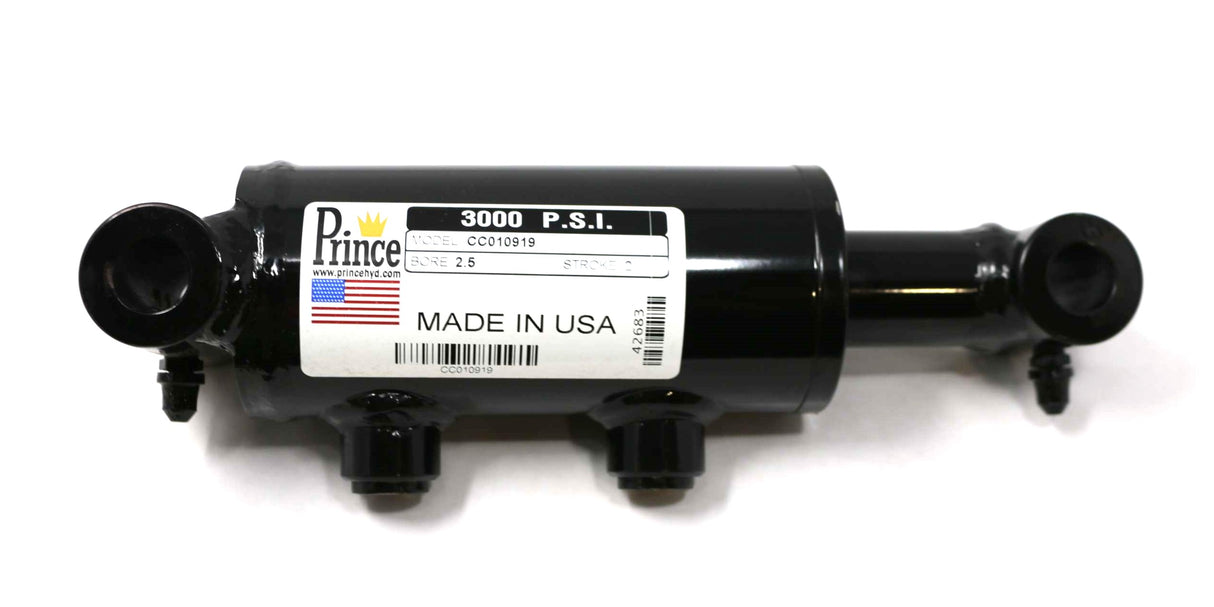 PRINCE - CC010919 - HYDRAULIC CYLINDER 2.5" BOREx2" STROKEx1.375"ROD