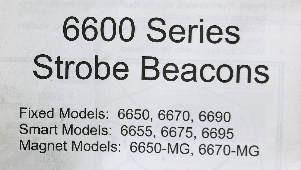 ECCO - 6650A - STROBE BEACON LIGHT