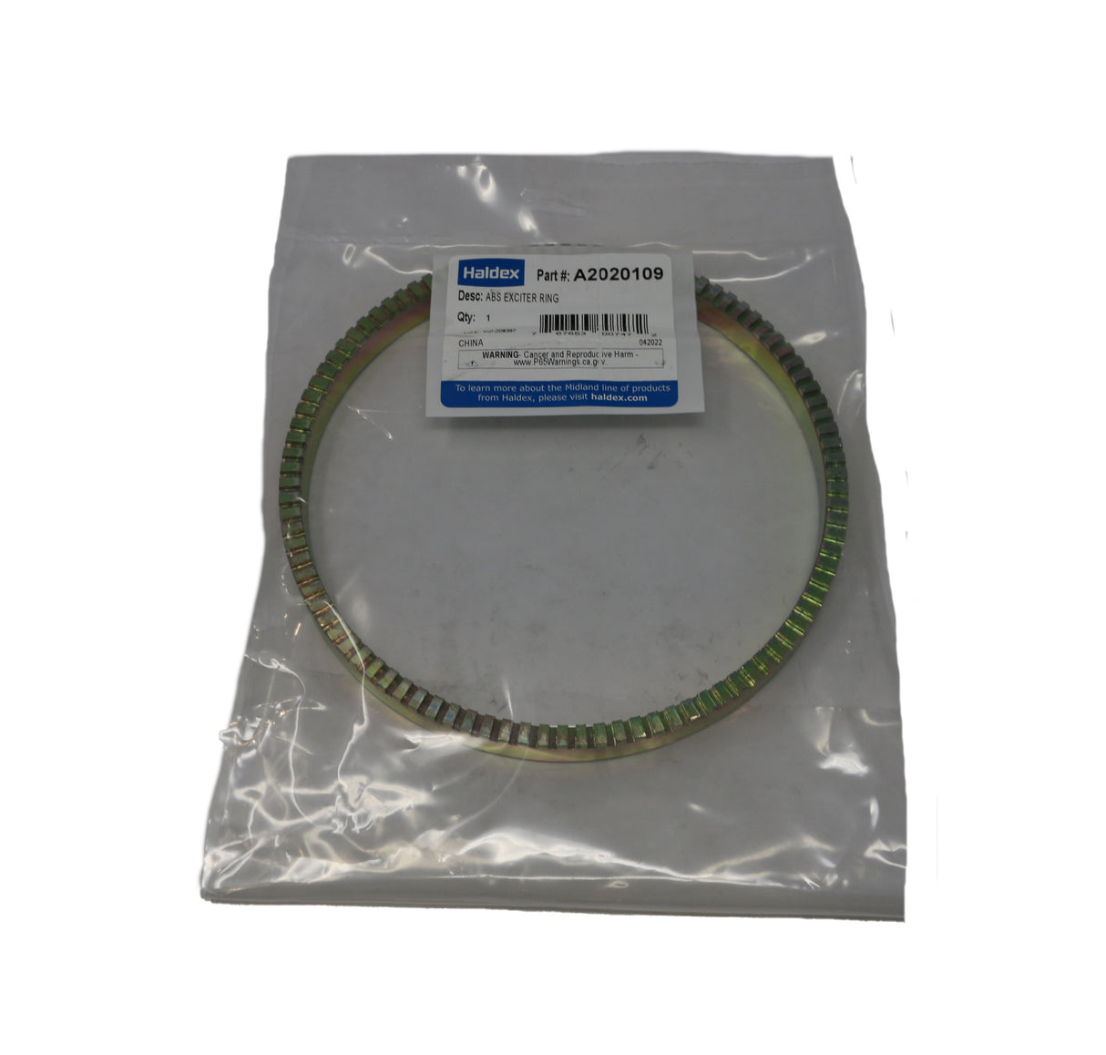 HALDEX MIDLAND - A2020109 - TRAILER ABS EXCITER RING