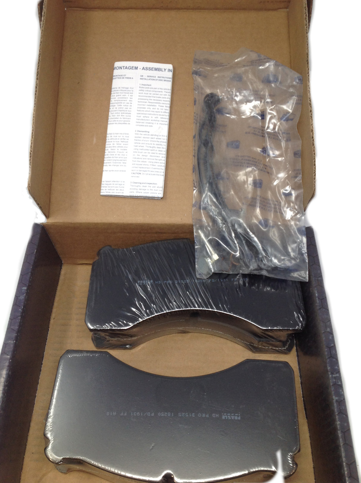 HALDEX - MPBD1525HD - AIR DISC BRAKE PADS - HIGH FREQUENCY EXTREME