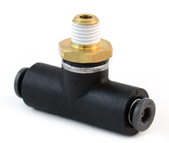HALDEX - APC72S532X2 - FITTING BRANCH TEE MALE SWL 5/32T 1/8P PUSH COMP