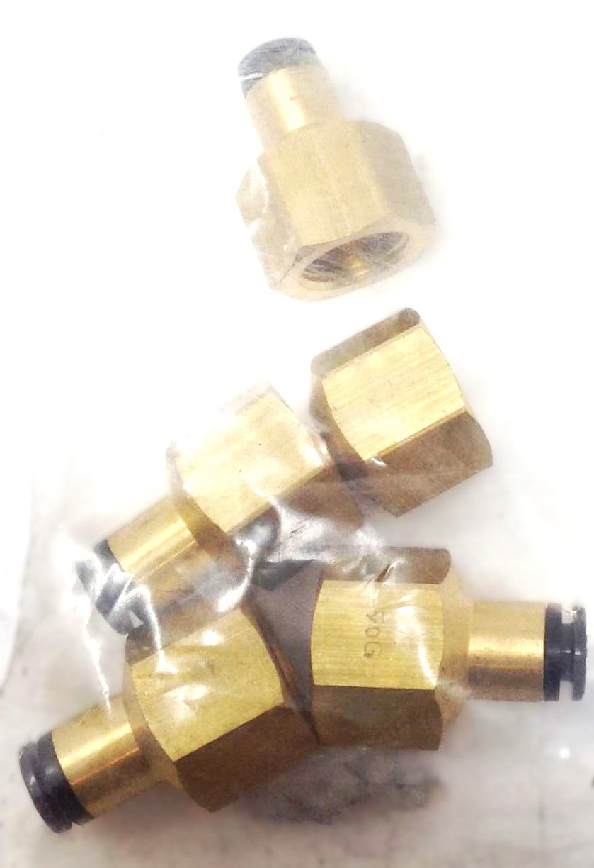 HALDEX - APC66F4X6 - FITTING CONNECTOR FEMALE 1/4T 3/8P DOT PUSH COMP