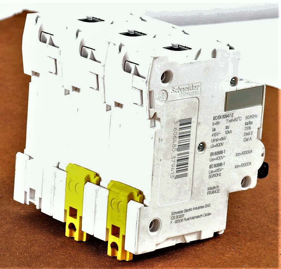 SCHNEIDER ELECTRIC - A9N18369 - Acti9 C120N MINIATURE CIRCUIT BREAKER 3P 125A C