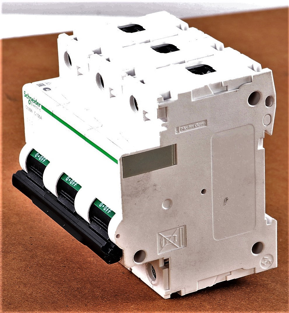 SCHNEIDER ELECTRIC - A9N18369 - Acti9 C120N MINIATURE CIRCUIT BREAKER 3P 125A C
