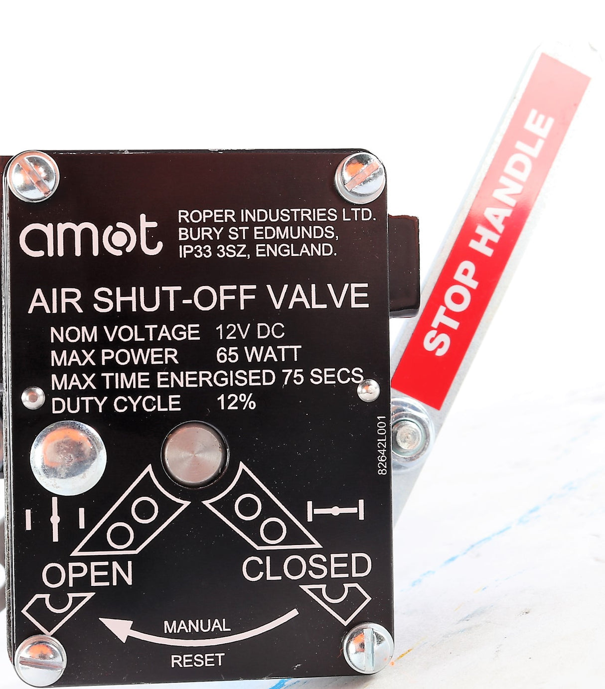 AMOT - 4261M03A171-CDG - ACUATED BUTTERFLY VALVE